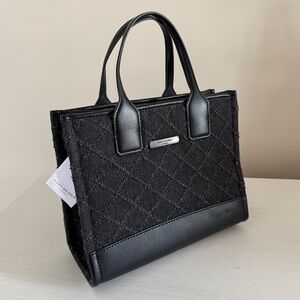 Kurt Geiger Small Black Denim Tote
